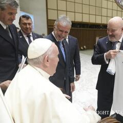 Cuando el Papa Francisco recibió al Tenerife