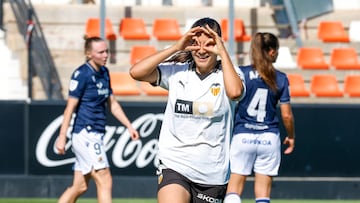 21/04/24 FUTBOL FEMENINO
PARTIDO PRIMERA DIVISION FEMENINA

VALENCIA - REAL SOCIEDAD 
GOL ANA MARCOS 2-0 ALEGRIA