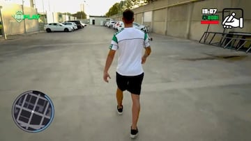 El Betis celebra el fichaje de Pezzella con un divertido vídeo inspirado en GTA: San Andreas