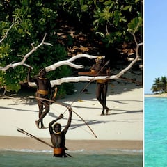 Turista es arrestado por dejar una Coca-Cola y un coco a una tribu situada en isla paradisiaca