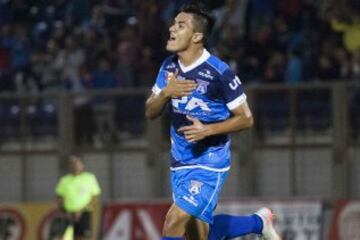 Nicolás Orellana (San Marcos): El juvenil de Colo Colo jugó los 15 partidos del Apertura, 14 como titular, y anotó tres goles.