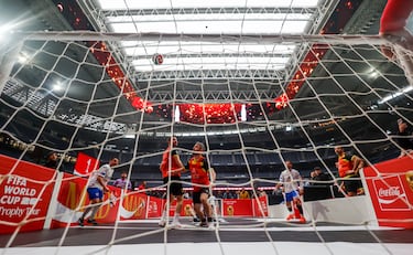 07/02/26 
EVENTO FIFA WORLD CUP 26 TROPHY TOUR COCACOLA SANTIAGO BERNABEU
