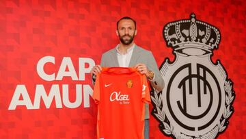 Muriqi en su presentación como nuevo jugador del Mallorca.