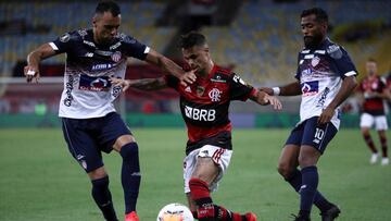 Junior perdió 3-1 con Flamengo en el cierre de fase de grupos de Copa Libertadores.