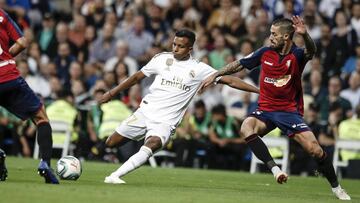 Rodrygo debutó con el Real Madrid y lo hizo con gol.