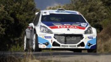 EL COCHE. Suárez y López utilizarán el 208 R2 de la marca gala.