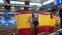 Marta Pérez, récord de España de la milla en los Millrose Games