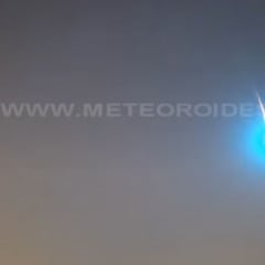 Una bola de fuego sobrevuela el sur de España