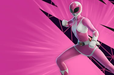 Get two free Power Rangers outfits in Fortnite by participating in their Red and Pink Cups today