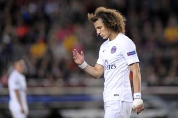 DEFENSAS: David Luiz, Brasil. El zaguero del PSG está tasado en 24 millones de euros. 