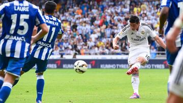 Las 3 razones por las que James debe ser titular ante el Depor