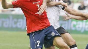 <strong>SUFRIDO.</strong> Al Valencia le costó mucho superar a Osasuna.