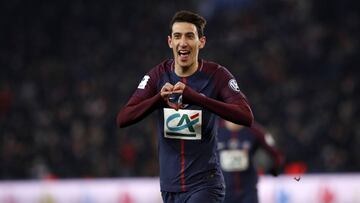 28/02/18 PARTIDO COPA DE FRANCIA 
 PSG PARIS SAINT GERMAIN - OLYMPIQUE MARSELLA 
 DI MARIA ALEGRIA 