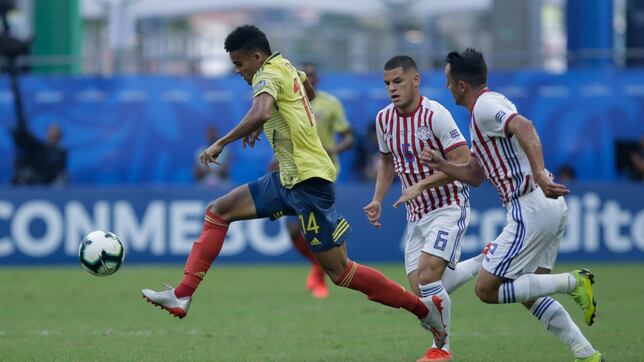 Los que repiten del último Colombia - Paraguay por Copa