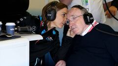 Claire y Frank Williams.