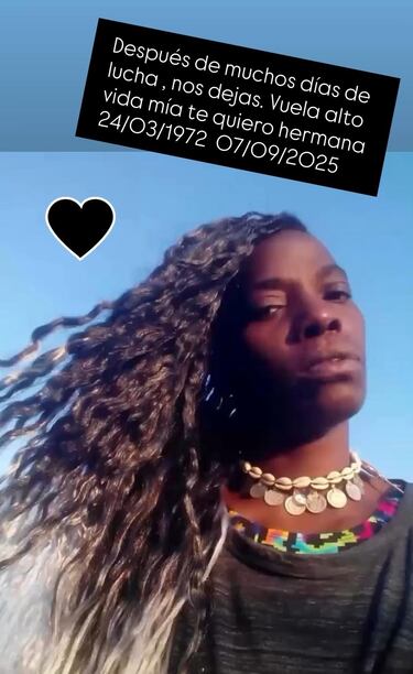 Muere Dnoé Lamiss, hermana de Carolina Sobe, tras 40 días en coma