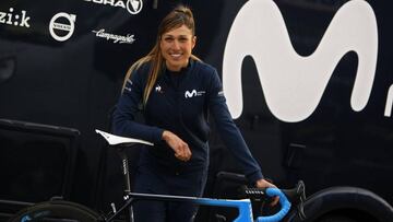 11-02-19 EQUIPO CICLISTA MOVISTAR FEMENINO
  MAVI GARCIA