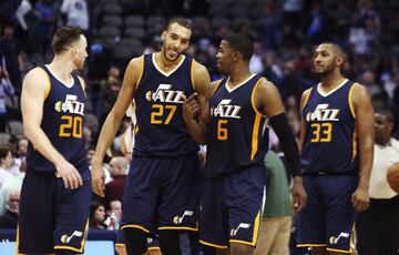 RUDY GOBERT (Utah Jazz). 24 años. Promedios 2016-17: 12,8 puntos, 12,6 rebotes y 2,5 tapones.