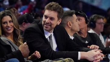 "Cuando tenga algo que anunciar, lo haré a través de mis redes sociales", ha dicho Pau Gasol, que ni confirma ni desmiente su retorno al Barcelona.