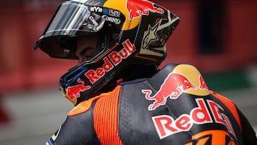 Pedro Acosta, con la KTM de MotoGP.