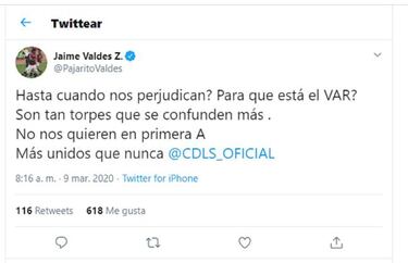 Valdés estalla contra el VAR