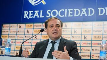 12/11/19 REAL SOCIEDAD
RUEDA DE PRENSA JOKIN APERRIBAY
FOTO ENVIADA ALFONSO.HERRAN.
PUBLICADA 13/11/19 NA MA13 2COL