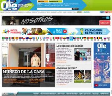 Portadas de la prensa extranjera