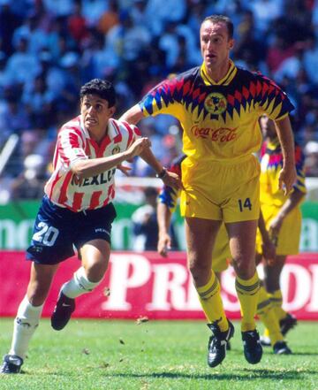 El italiano fue Águila en los noventa, pero solo jugó una temporada antes de salir de México.