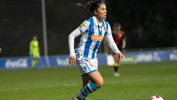 Kiana Palacios lleva una racha goleadora importante con su equipo, pero en esta ocasión abrió el marcador en el partido se semifinales de la Copa de la Reina ante Sevilla.