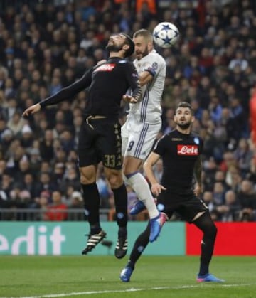 Benzema empató el partido. 1-1.
