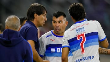 Garnero se molestó en la UC, hizo esto y todo cambió en el partido