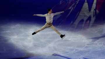 Javi Fernández se despidió del hielo en la exhibición de Minsk