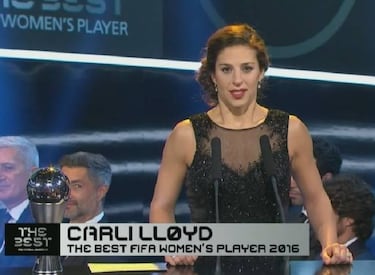Carli Lloyd y Silvia Neid conquistan el 'The Best'
