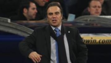 <b>EXPLICACIONES. </b>Lasarte durante el Real Madrid-Real Sociedad.