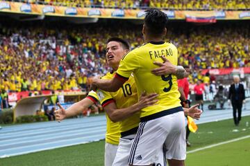 Grito de gol: Falcao y la celebración frente a Brasil