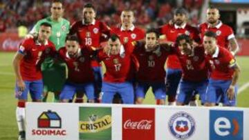 Chile 1x1: Fernández y Vidal, lo mejor de un equipo sin ideas