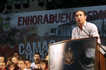 Sergio Ramos es muy querido en su localidad natal, como se demostró en 2010 con el gran homenaje que recibió el jugador a su regreso del mundial de Sudáfrica