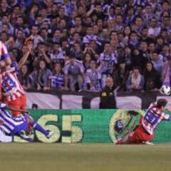 El Atlético de Madrid, sin penaltis en contra en la temporada 12-13