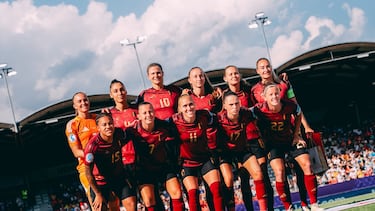 La Pizarra del rival de España: Bélgica