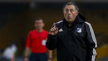 Rubén Israel en su época en Millonarios.