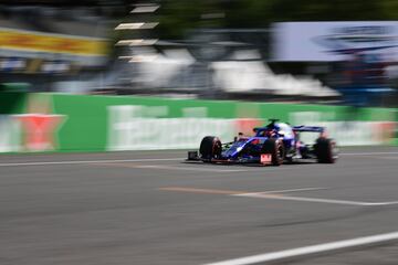 Las imágenes de la pole de Leclerc en Monza