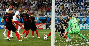 0-1. Mathias Jorgensen marcó el primer gol en el minuto 1.