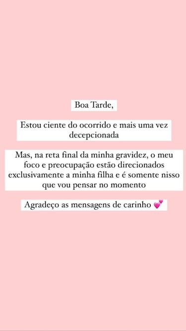 Bruna Biancardi estalla contra Neymar a un mes de ser padres: “Nuevamente estoy decepcionada”