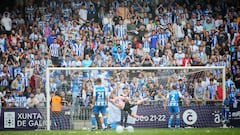 Segundo gol de Jordi Sánchez en el partido de vuelta del Playoff de Ascenso a Segunda División entre el Deportivo y el Albacete.