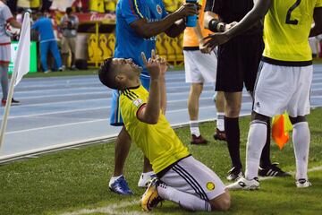 En imágenes la derrota de Colombia ante Paraguay