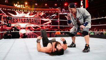 John Cena en WrestleMania 35.