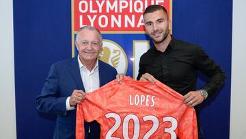 Antonhy Lopes seguir&aacute; en el Lyon hasta 2023.