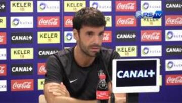 Xabi Prieto, en rueda de prensa