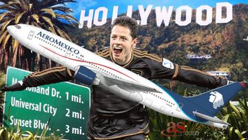 Aeroméxico, aerolínea oficial del LAFC... ¿Chicharito más cerca?