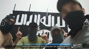 Imagen de los terroristas que presuntamente cometieron el atentado.